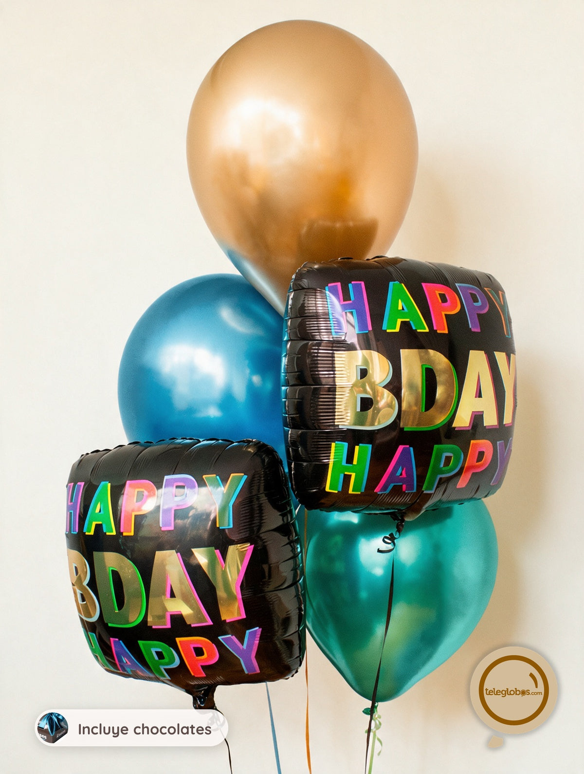 Bouquet de Cumpleaños -Happy Bday-