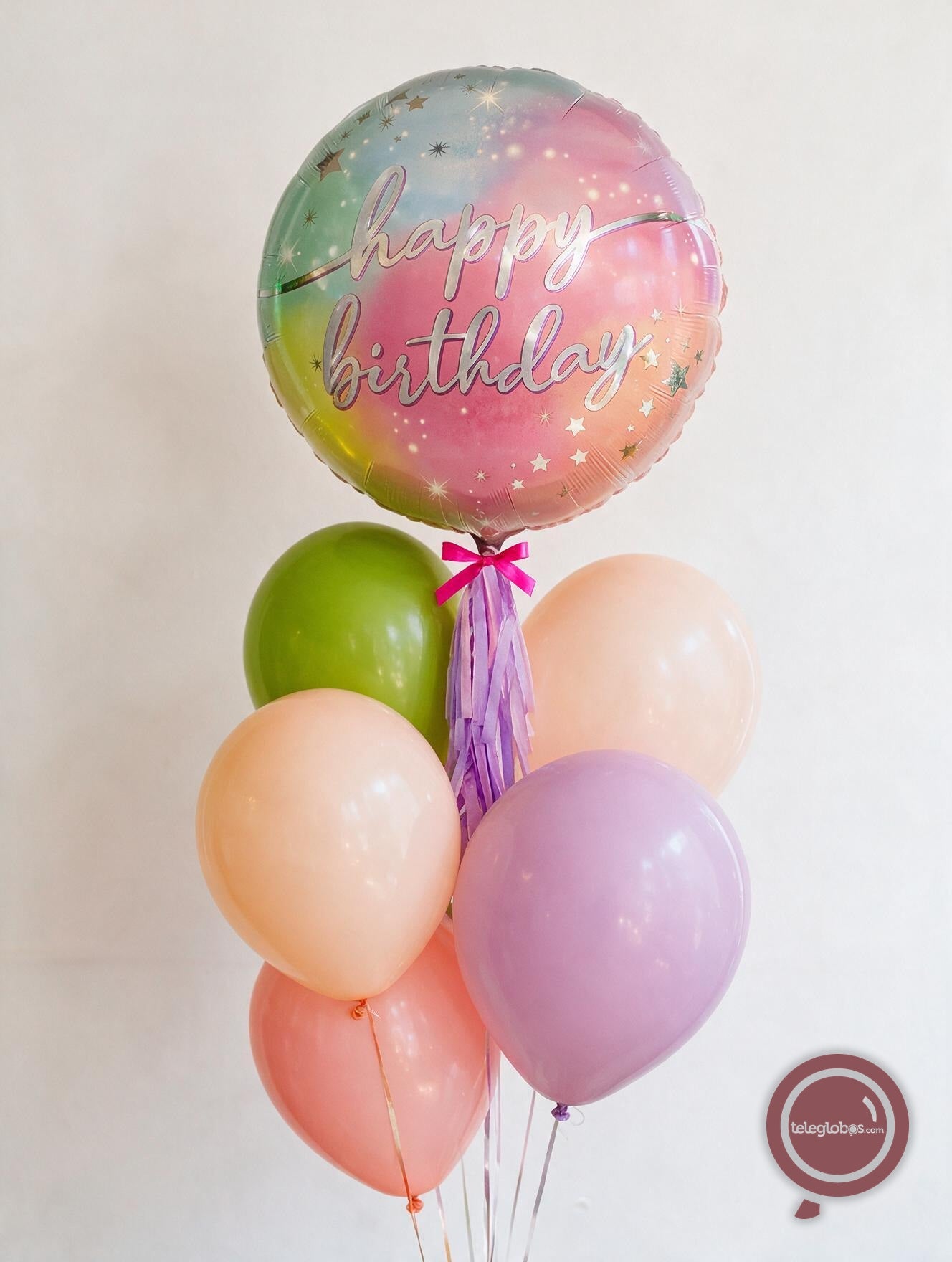Bouquet de Cumpleaños -Happy Birthday Acuarela-