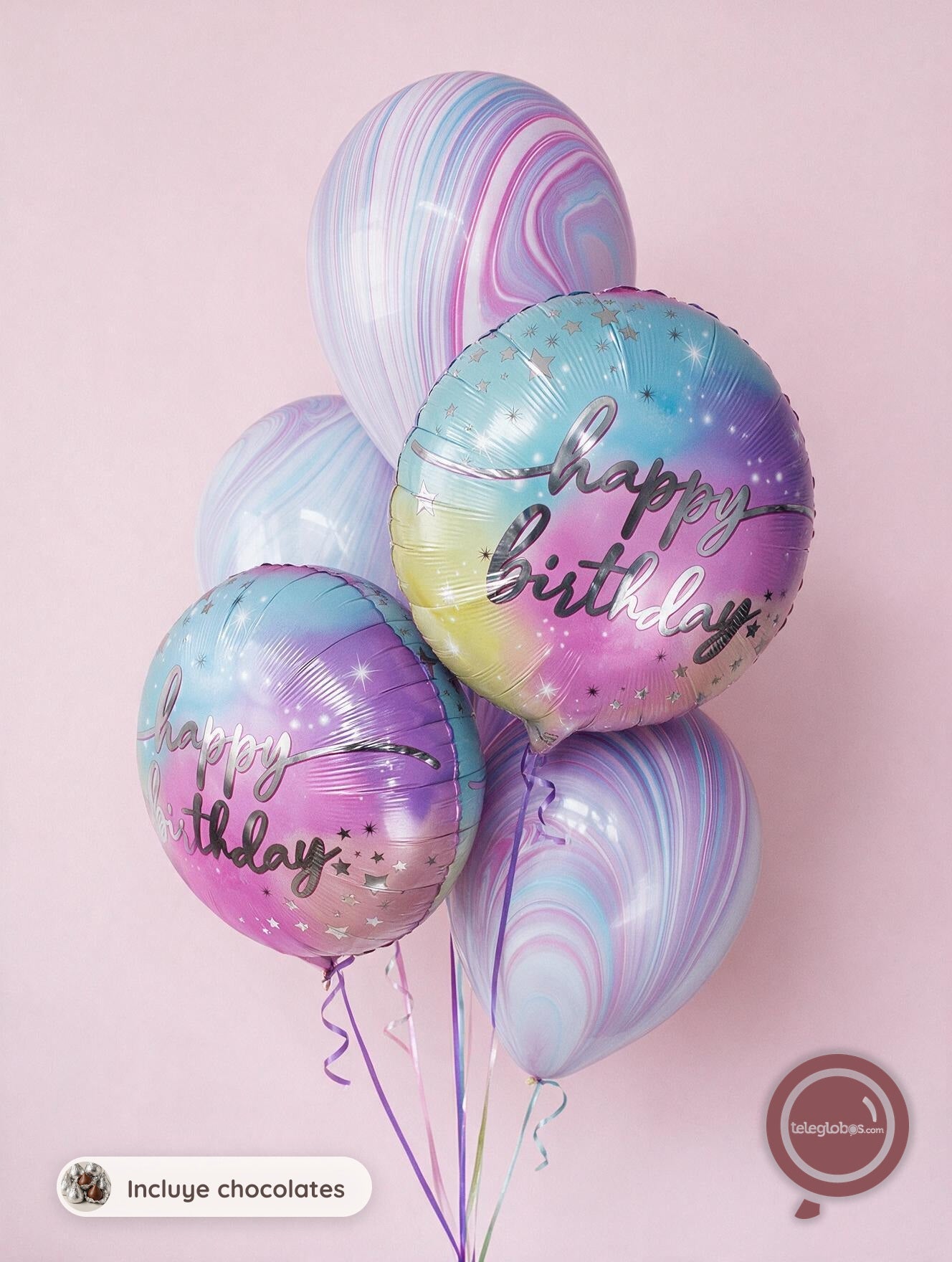 Bouquet de Cumpleaños -Rainbow Birthday-