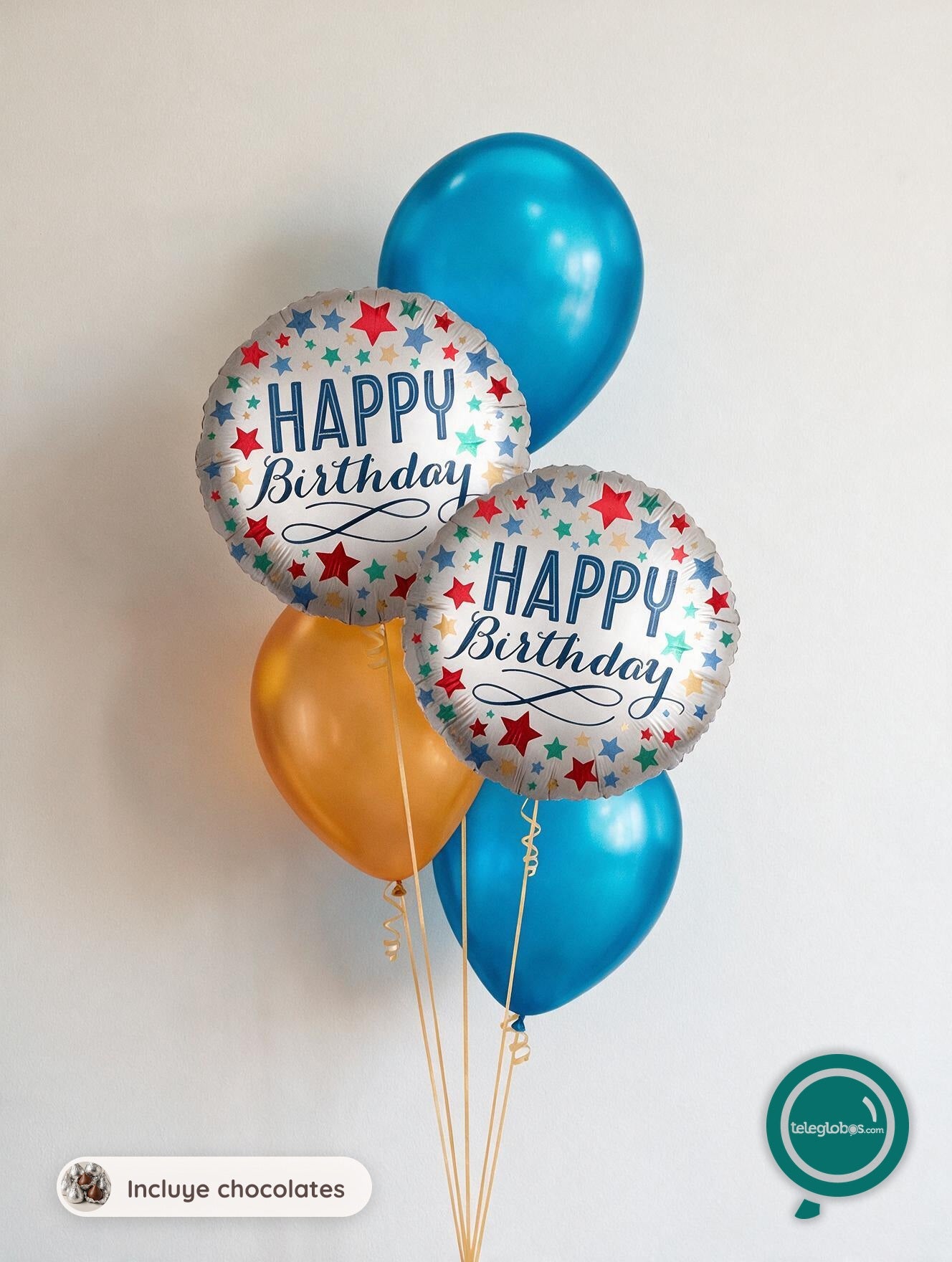 Bouquet de Globos Cumpleaños 116