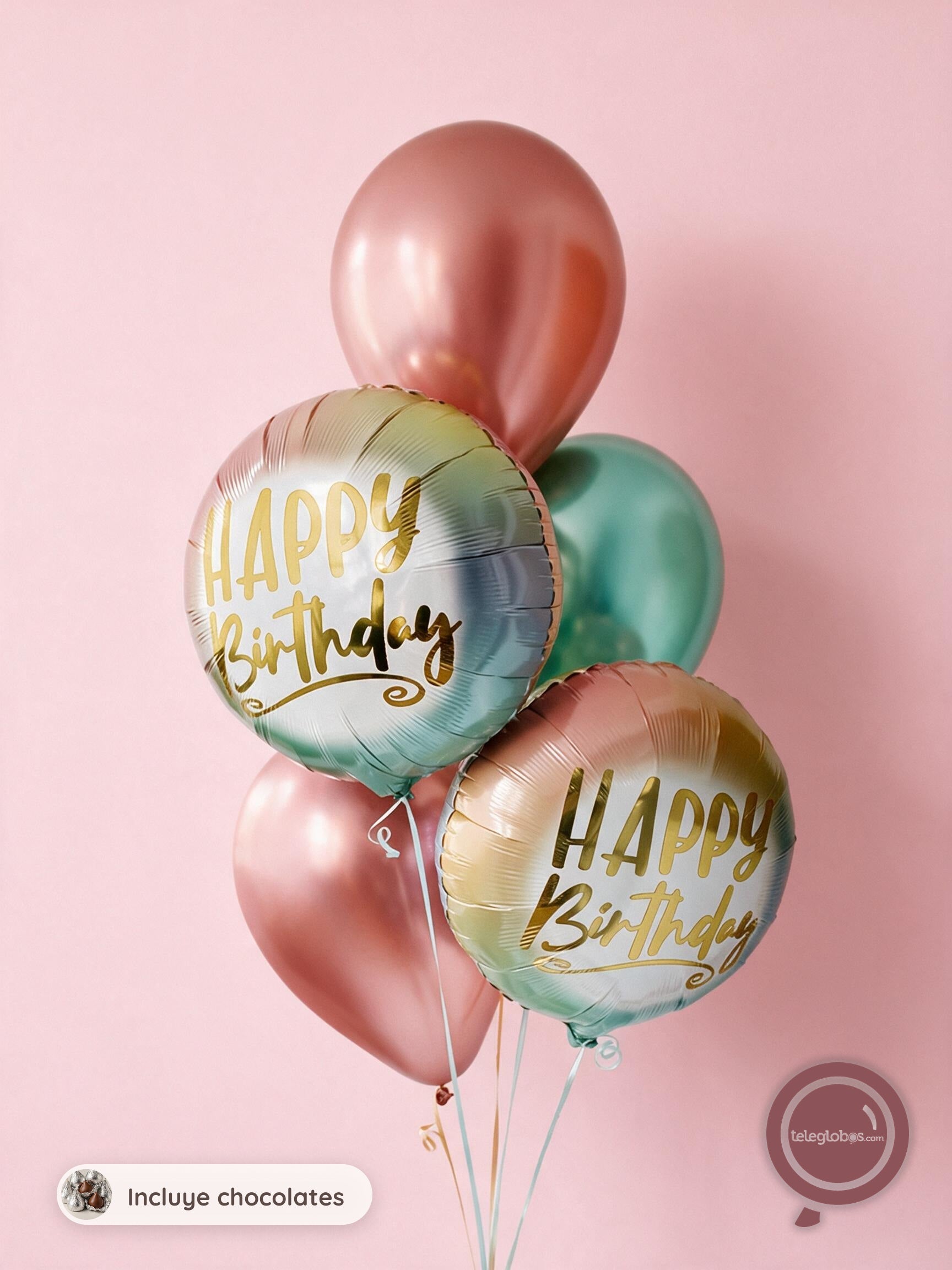 Bouquet de Globos Cumpleaños BC227