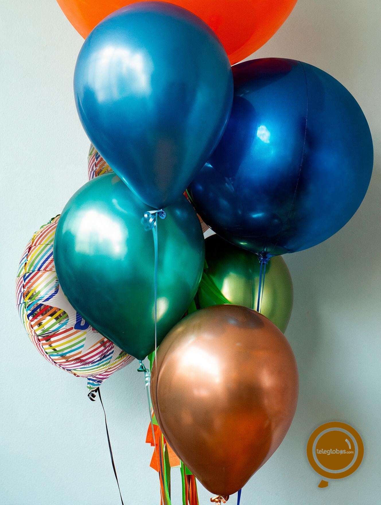 Bunch de Globos Inspira - Explosión de Arcoiris - - detalle