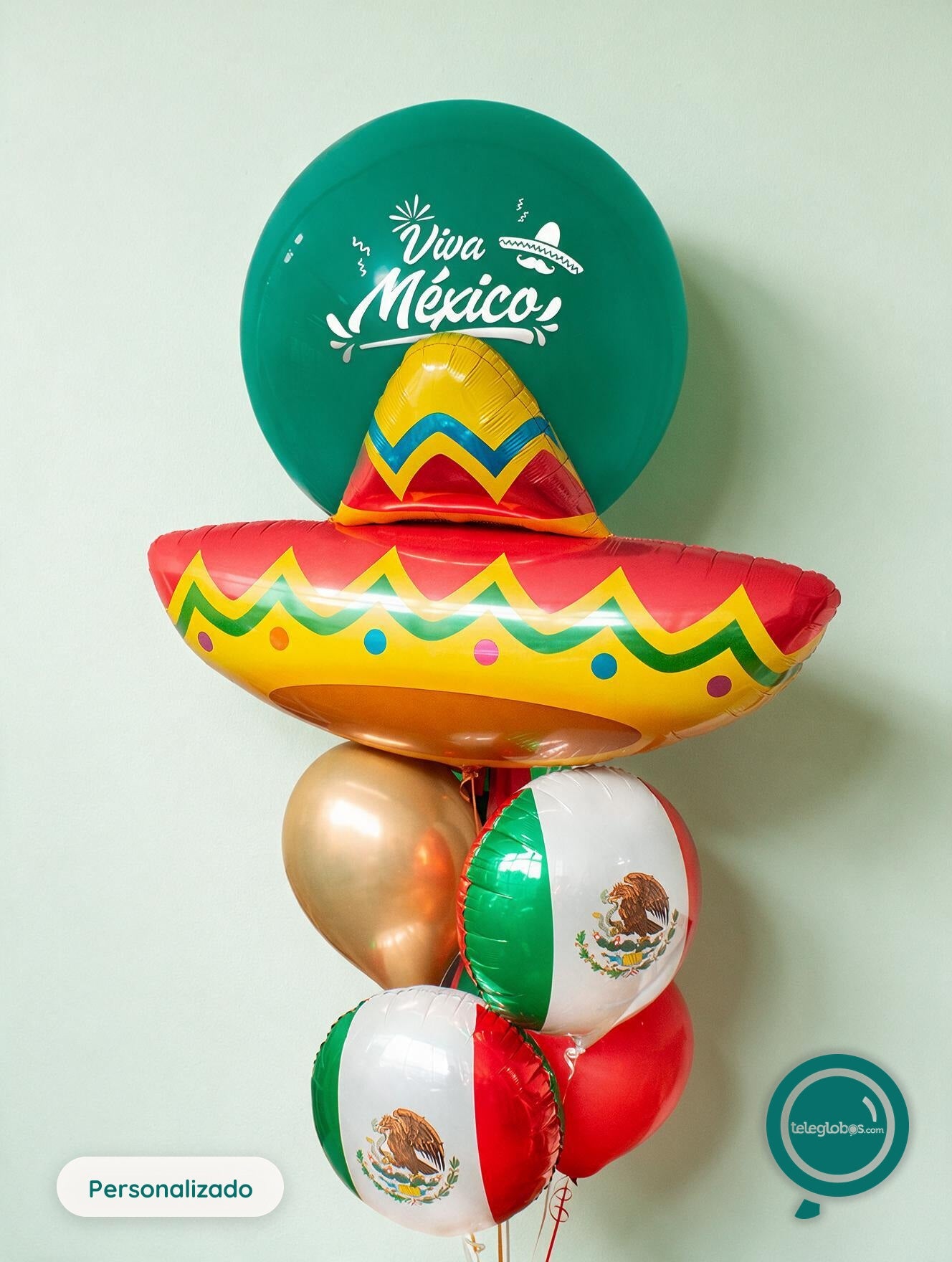 Bunch de Globos Inspira -Fiesta Mexicana-