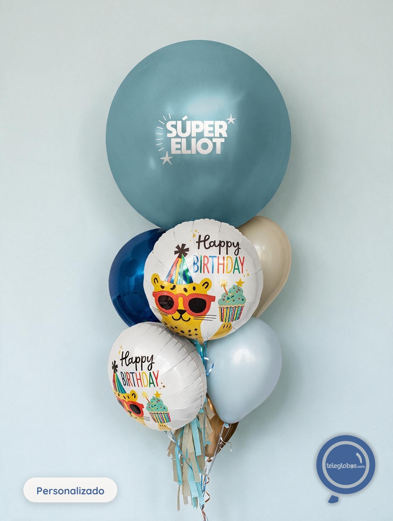 Bunch de Globos Inspira - Super Birthday -