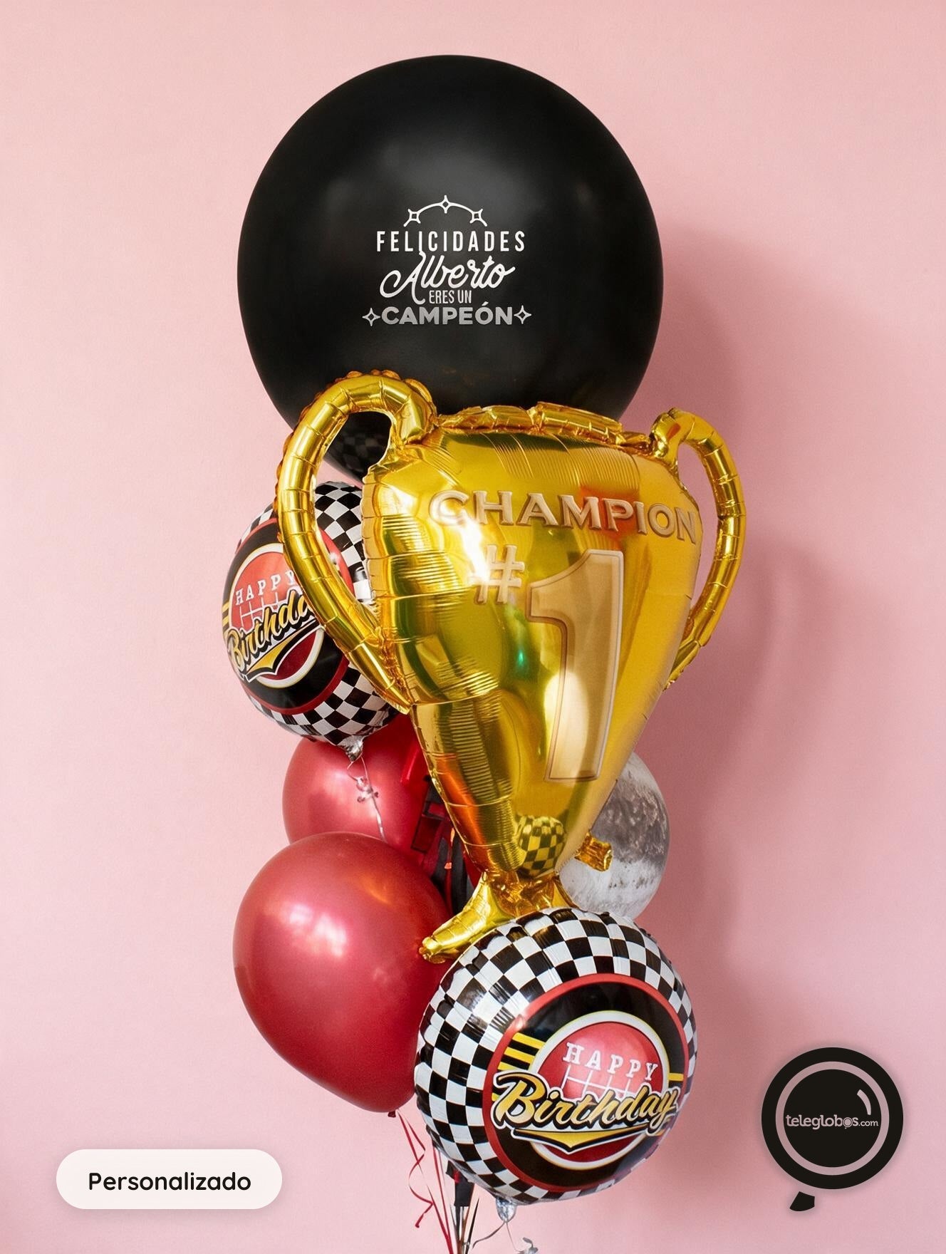 Bunch de Globos Inspira -Trofeo We are the Champions-