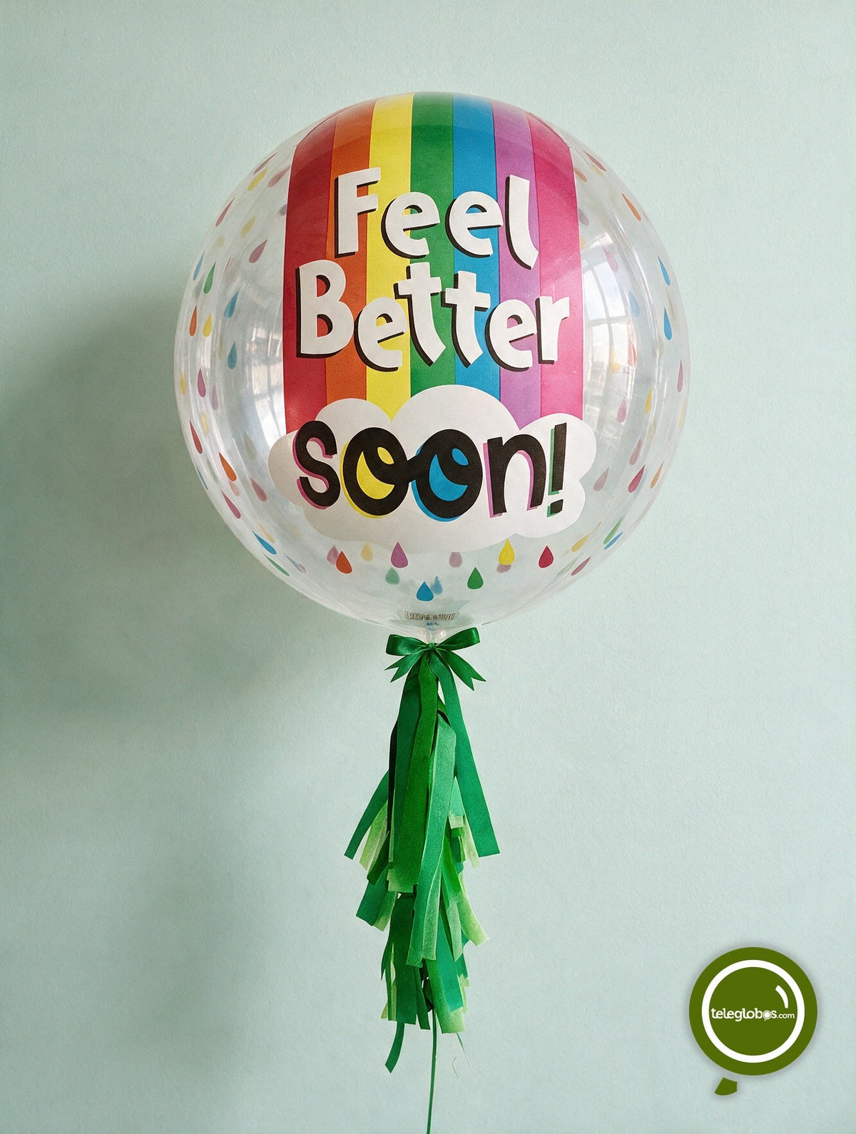 Globo ORBZ de 15" - Feel Better Soon!