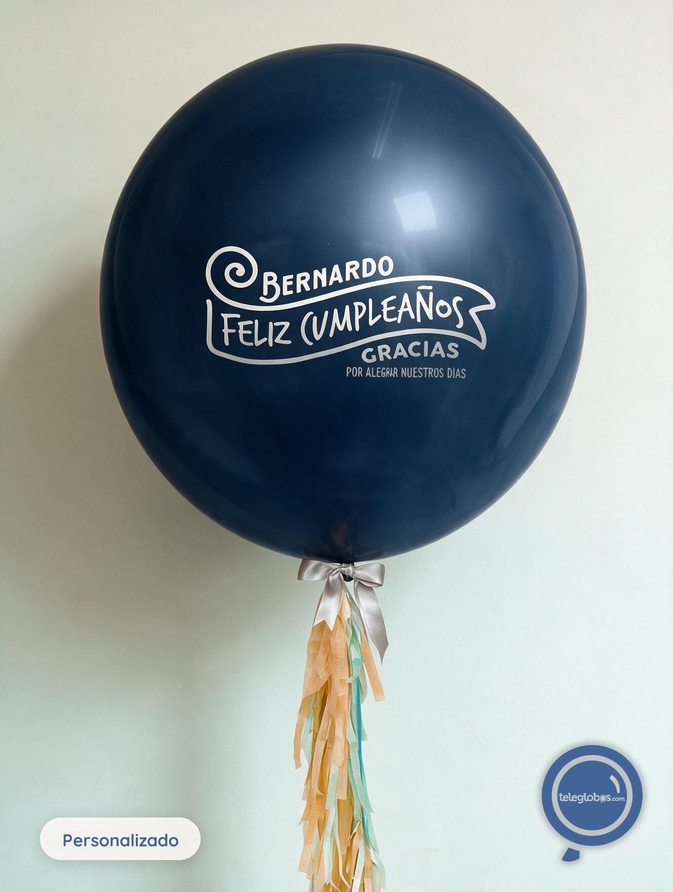 Globo Personalizado de 24" Fashion Azul Naval