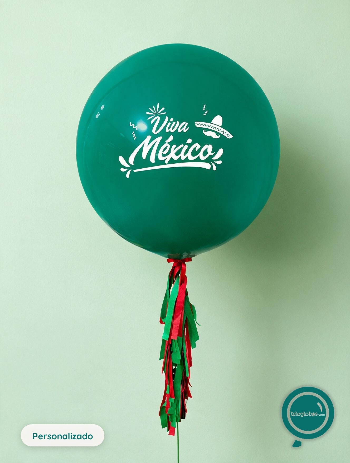 Globo Personalizado de 24" Fashion Verde