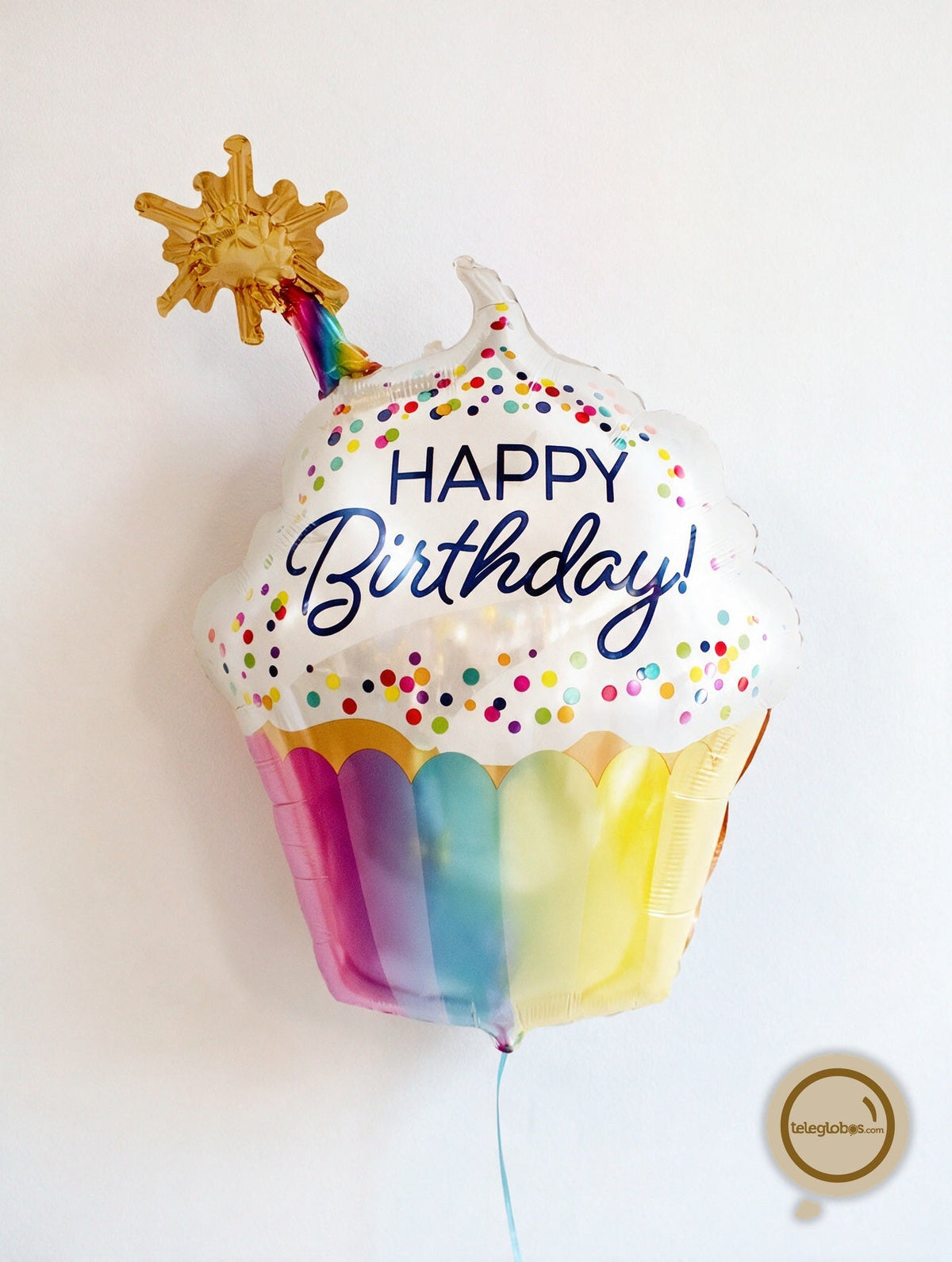Globo Metálico Super Shape de 35" - Confetti Sprinkle Birthday