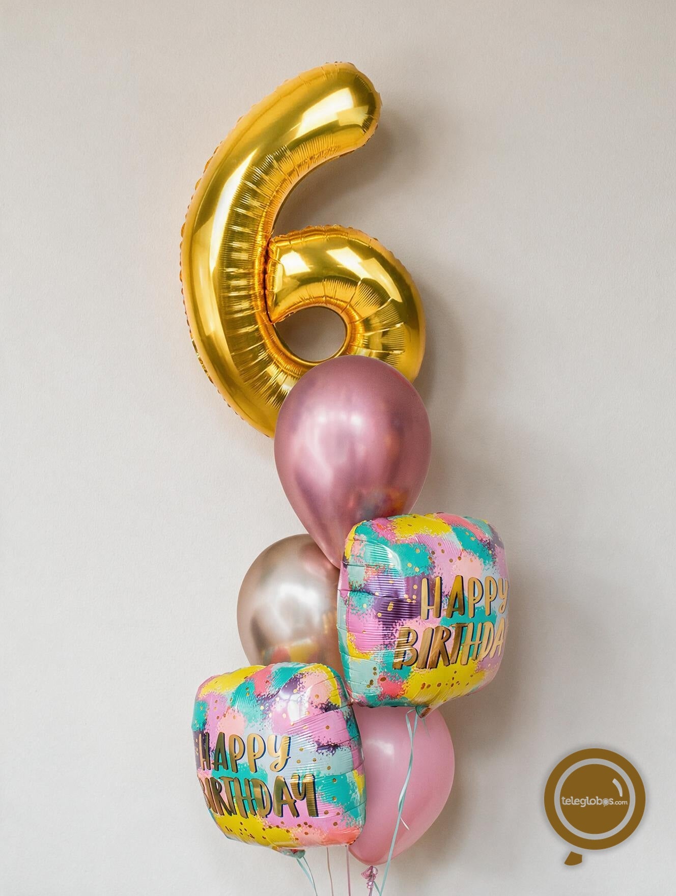 Kit Celebra -Pintura Mágica- con Globos de Helio