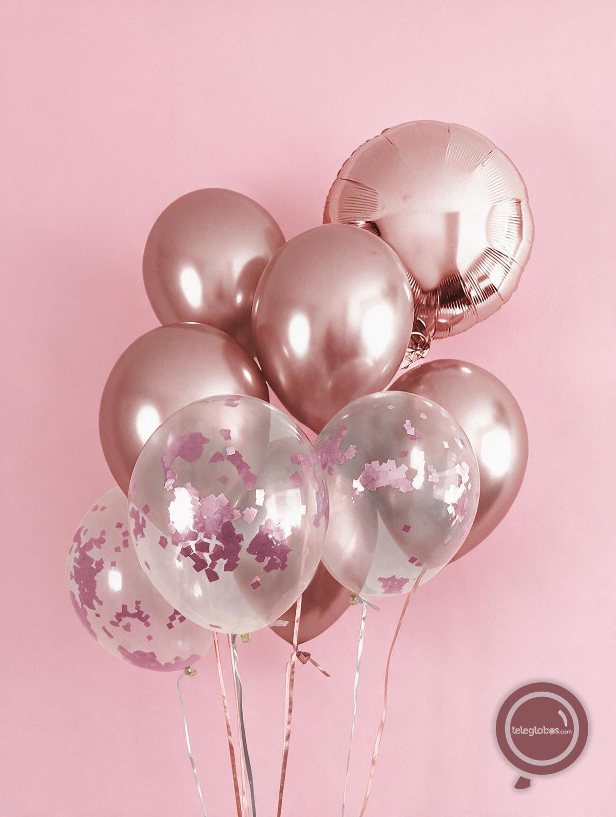 Ramo de 9 Globos - MIX09ROSE