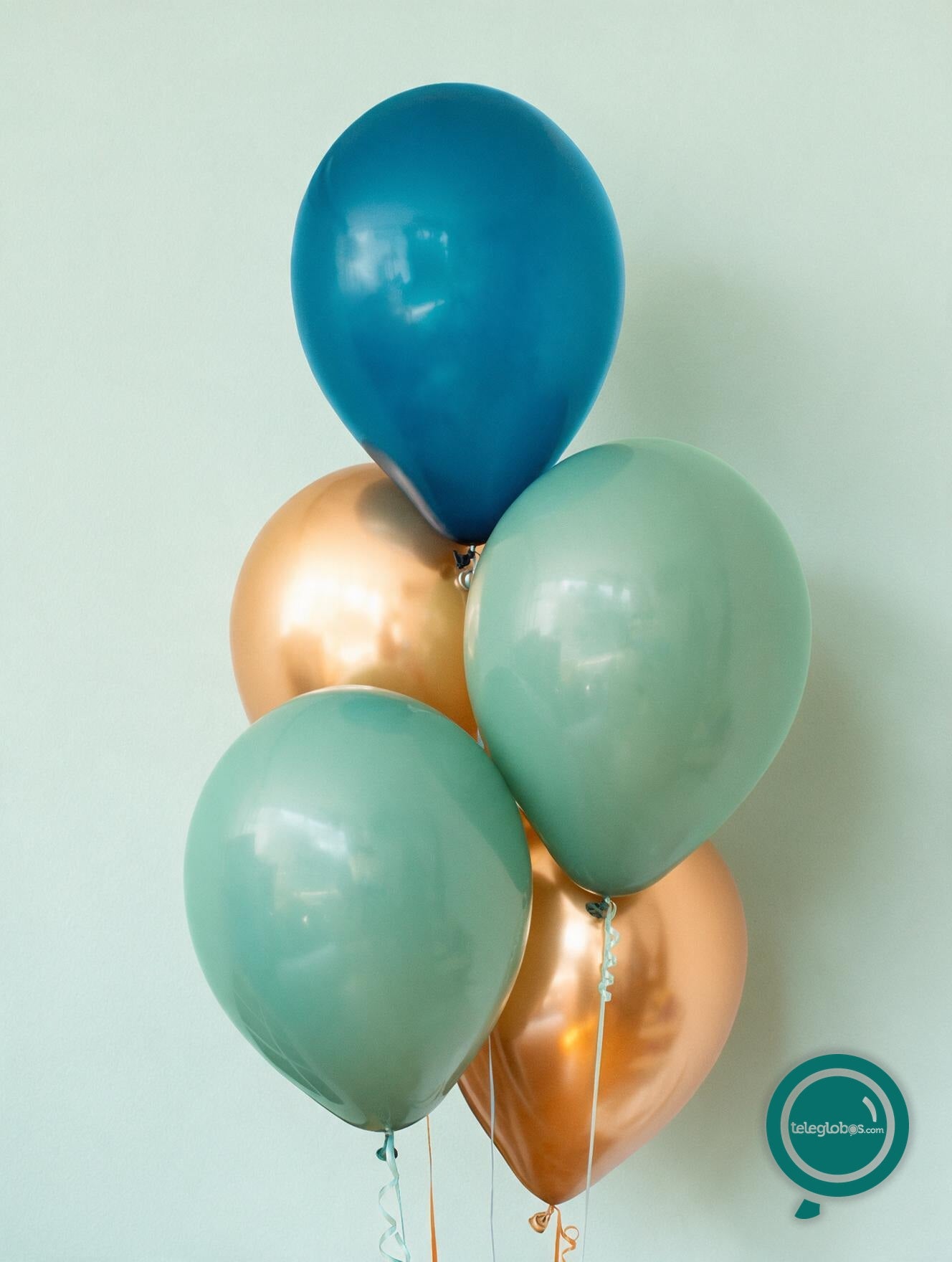 Torre de 5 Globos de Látex Multicolor