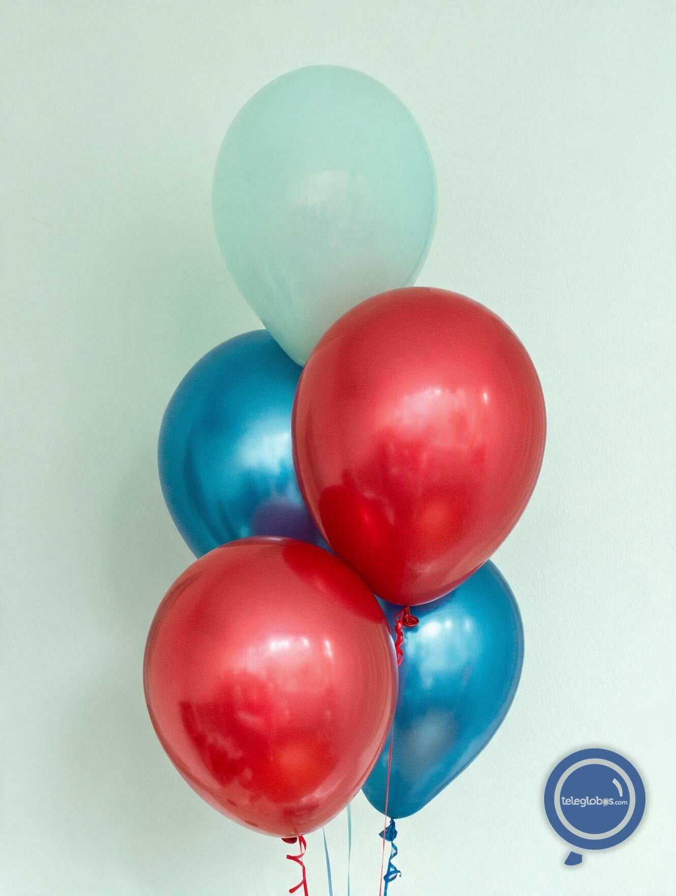 Torre de 5 Globos de Látex -Spiderman & Friends-