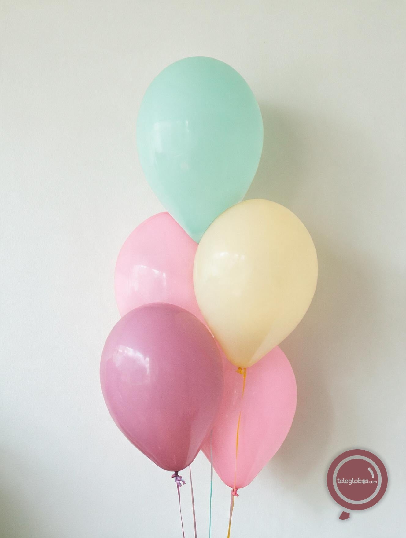 Torre de 5 Globos de Látex -Unicornio Mágico-