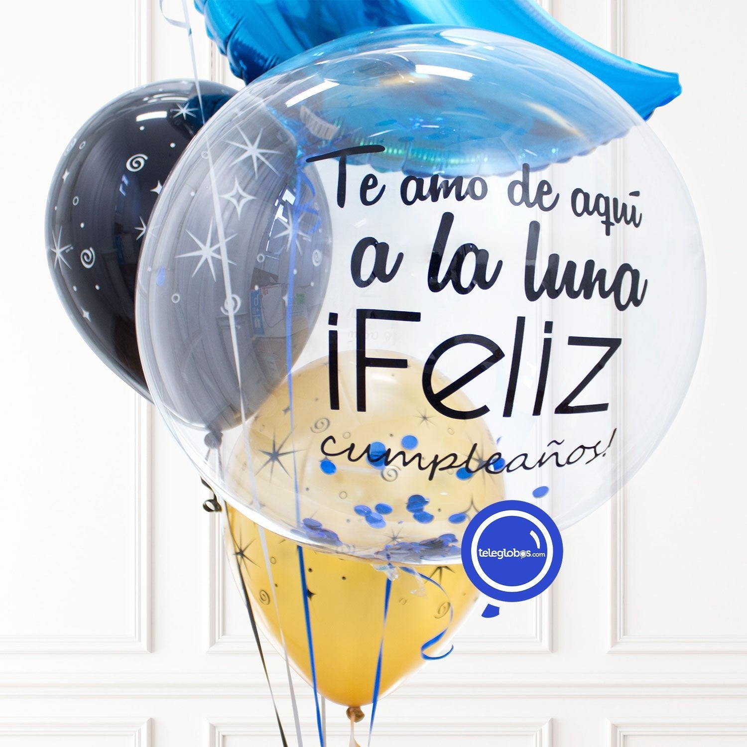 Bunch de globos personalizado - Astronauta - | Globos y Regalos Teleglobos.com.mx.