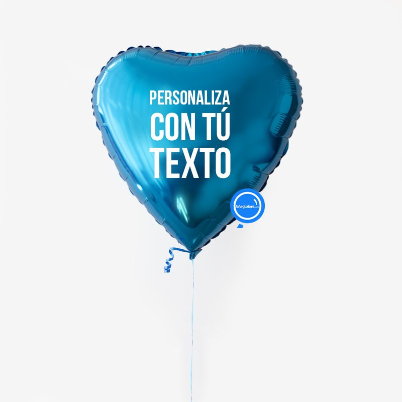 Globo de 18" personalizado con helio (40cm aprox. de diámetro) | Globos y Regalos Teleglobos.com.mx.