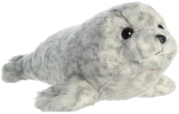 Peluche Aurora Foca Gris | Globos y Regalos Teleglobos.com.mx.